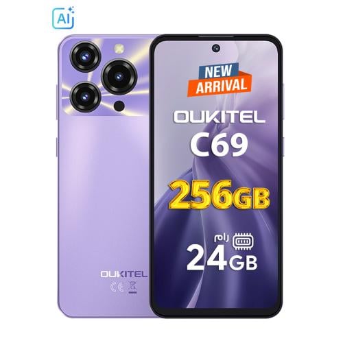 اوكيتل جوال C69 ثنائي الشريحة بذاكرة رام 8+16 جيجا...