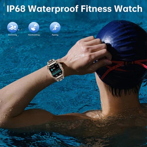 اوكيتل BT80 ساعة ذكية متينة شاشة AMOLED مقاس 2.13...