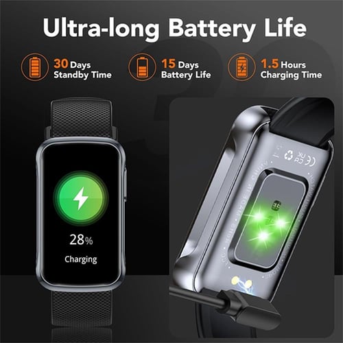 اوكيتل V1 ساعة ذكية بمقاس شاشة 1.47 بوصة مقاومة وم...