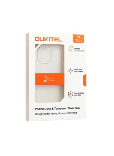 واقي شاشة لجوال P1 اوكيتل 6.7" HD مع غطاء حماية شف...