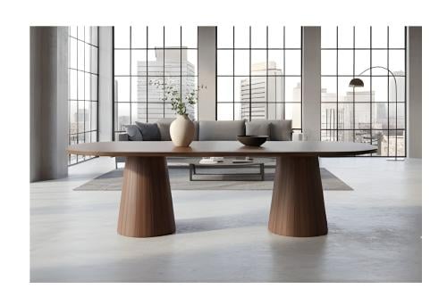 Luxury dining table 220 × 110 with elegant finish