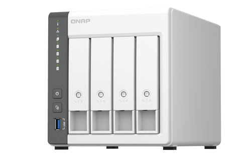 وحدة تخزين مكتبي كيوناب TS-433-4G معالج Cortex-A55...