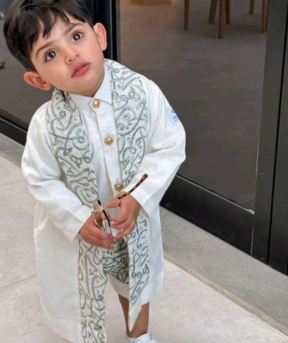 طقم العيد ورمضان مطرز