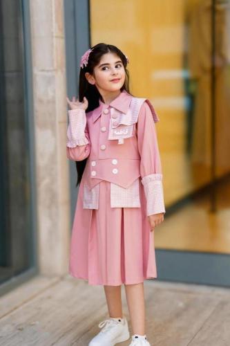 مريول ابتدائي بالاسم بتصميم حسب الطلب