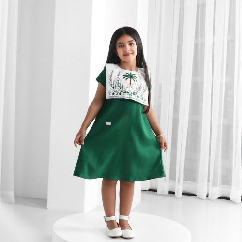 فستان اليوم الوطني سيفين ونخله