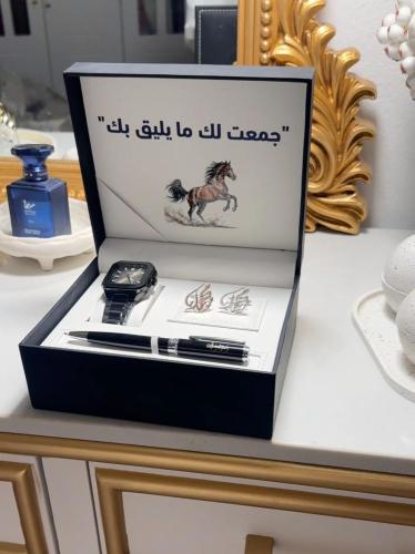 بكج الفخامة (قلم + ساعه +كبك)