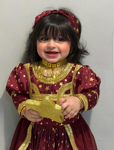 فستان شالكي رمضاني