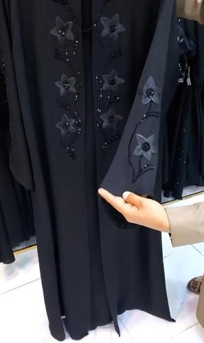 عبايه العيد بتصميم أنيق جديده وحصريه