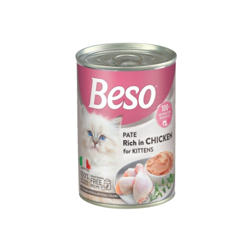 Biso wet food with chicken for kittens 400g