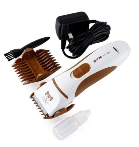BMT white Rechargeable Pet Hair shaver