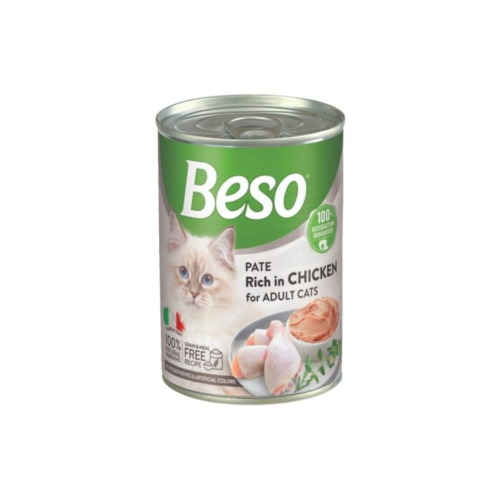 Biso Wet Food with Chicken for Adult Cats 400g