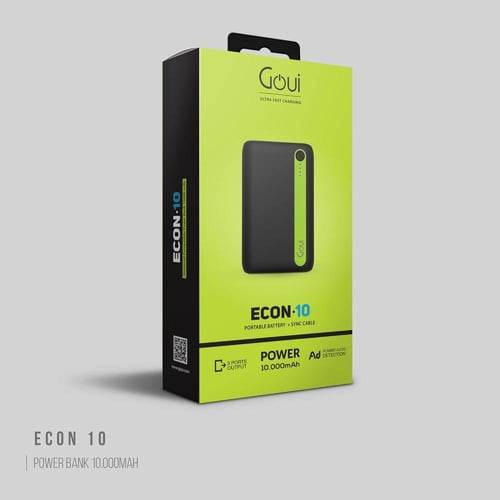 شاحن باور بانك كيجو 10000 ميلي امبير في الساعة من...