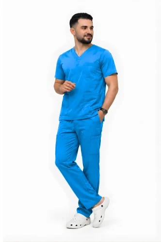 Essential medical scrub set - V-neck