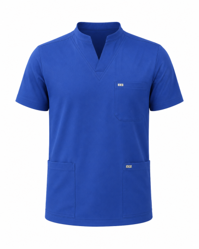 Rocket Classic Scrub Shirt - Crossover Collar