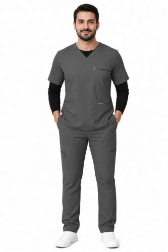 Rocket Classic Scrub Set - with multiple zippers