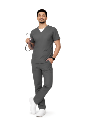Premium medical scrub set - V-neck