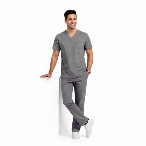 Premium medical scrub set - with multiple pockets
