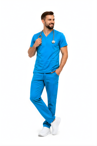 Essential medical scrub set - with multiple pockets