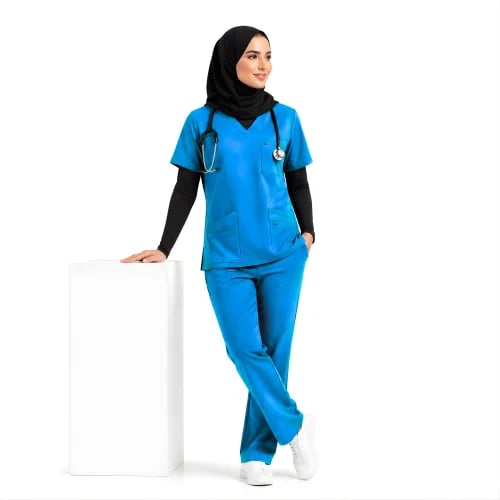 Essential medical scrub set - with multiple pockets