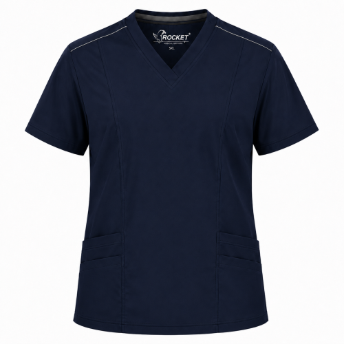 Rocket Classic Scrub Shirt - Multiple Pockets