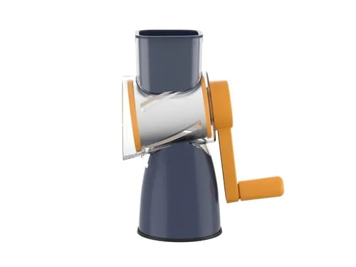 قطّاعة خضار يدوية مزودة بمقبض مريح وشفرات حادة متع...