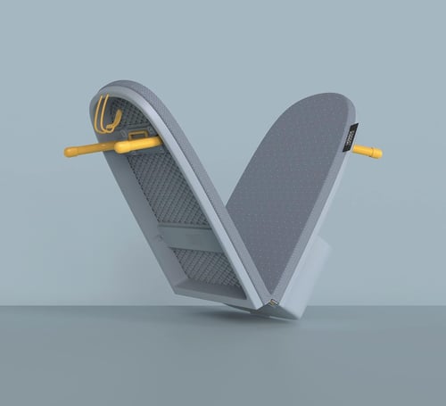 كواية مع لوح قابل للطي للمساحات الضيقة