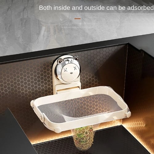 مصفاة سلة حوض المطبخ متعدد الأغراض مع كوب شفط لتخز...