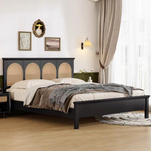 Bed with natural French design