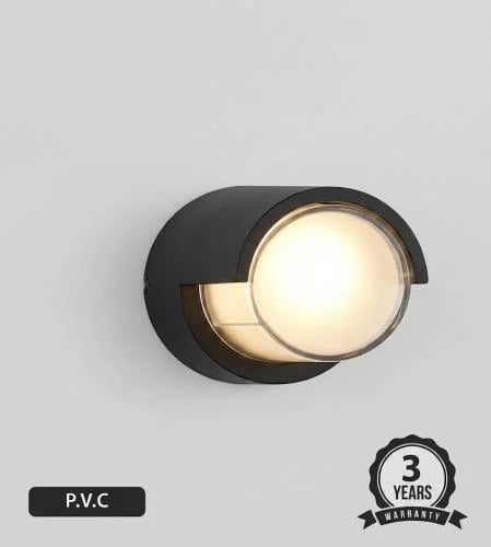 أبليك جداري خارجي نصف دائري LED 12 واط – PG6966-12...