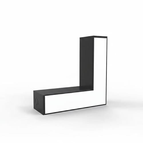 زاوية لينير على شكل "L" أسود 20 واط - JJ12H
