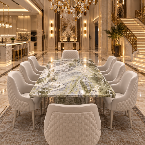 طاولة طعام 8 كراسي