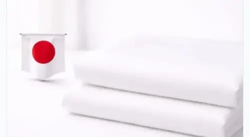 باقة يابانية 2 قطه قماش