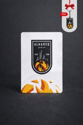 باكت ورق بلوت بلاستيك بشعار النادي