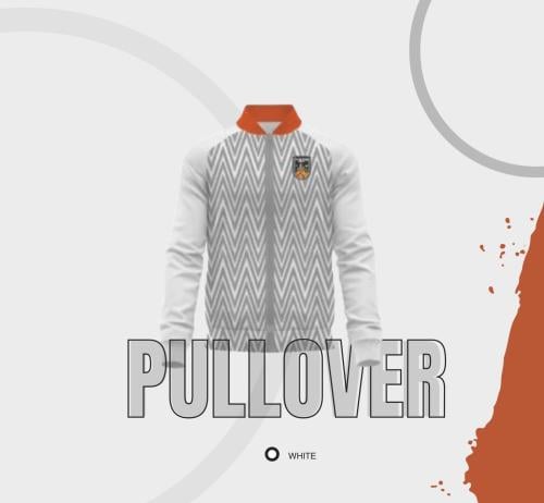 بلوفر النادي - ابيض