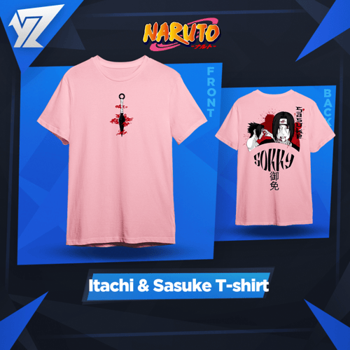 تي شيرت ايتاشي و ساسكي - Itach & Sasuke T-shirt