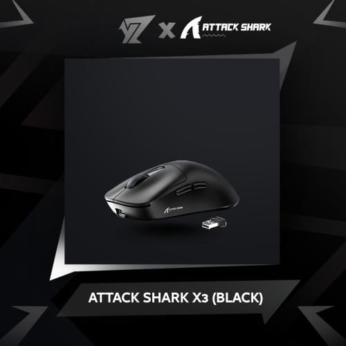 ماوس اتاك شارك اكس 3 ( اسود ) - Attack Shark X3 Mo...