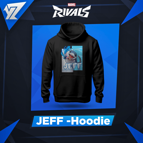 هودي القرش جيف - Jeff The Shark Hoodie
