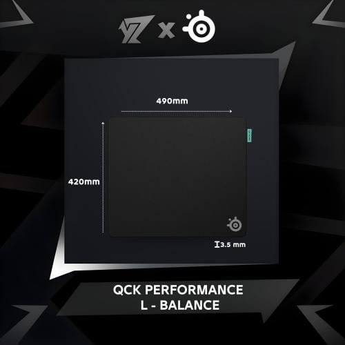 ماوس باد كيو سي كي الاداء ( التوازن ) - Mousepad QcK Performance ( BALANCE )