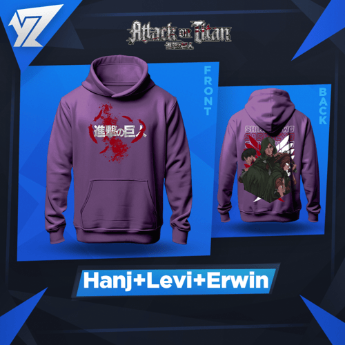 هودي هانجي و ليفاي و ايروين - Hanji Levi Erwin Hoo...