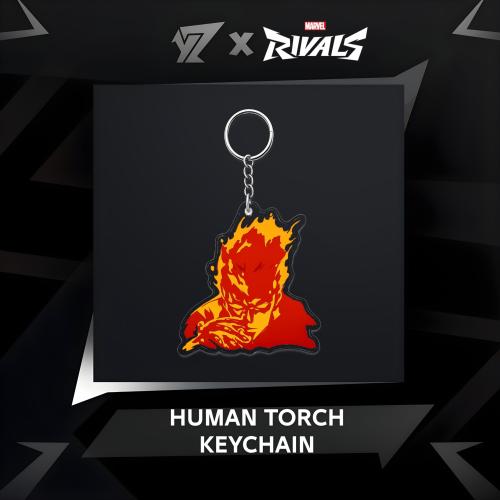 ميدالية هيومن تورش - Human Torch Keychain