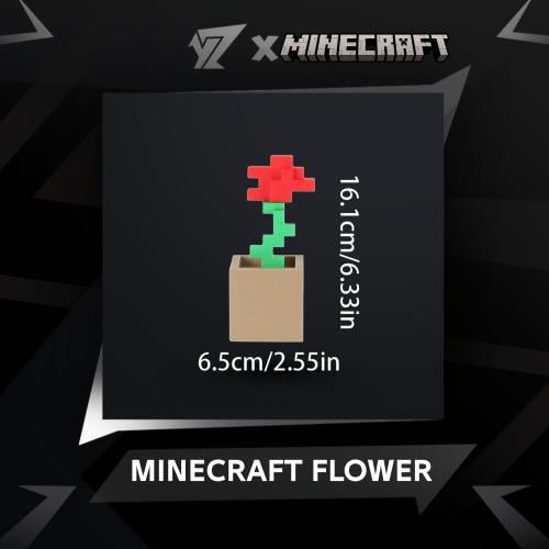 مزهرية ماين كرافت - Minecraft Flower