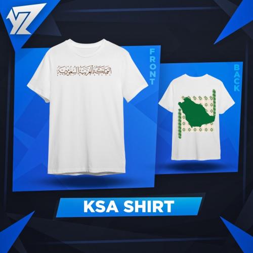 تي شيرت المملكة العربية السعودية ( اليوم الوطني )...