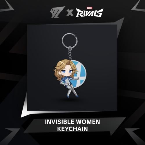 ميدالية انفيسبول ومن - Invisible Women Keychain