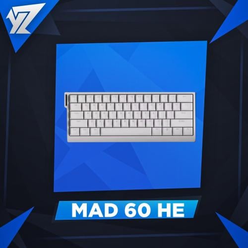 كيبورد ماد 60 أبيض Keyboard Mad 60 He White