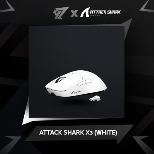 ماوس اتاك شارك اكس 3 ( ابيض ) - Attack Shark X3 Mo...