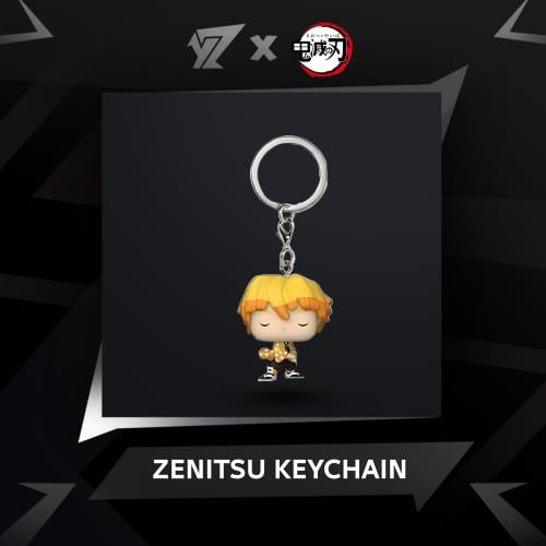 ميدالية مفاتيح زينيتسو - Zenitsu Keychain