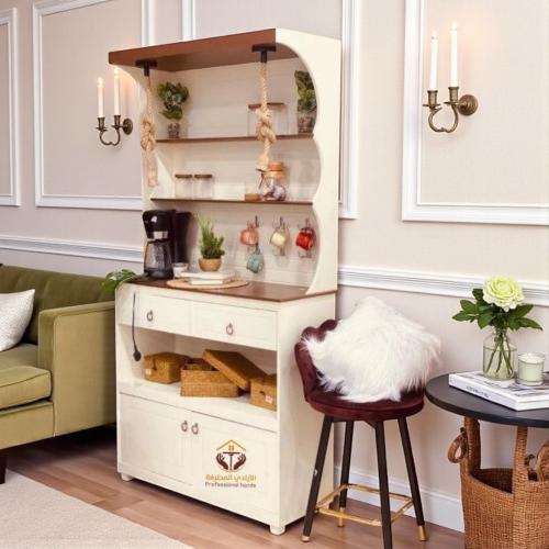 ركن كافي شكل حصري مع لمبات