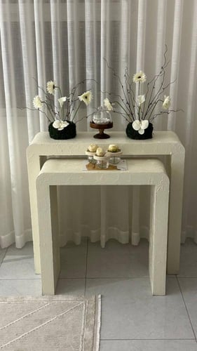 طقم مدخل بويه أوف وايت محبب – أناقة متناغمة بتصميم...