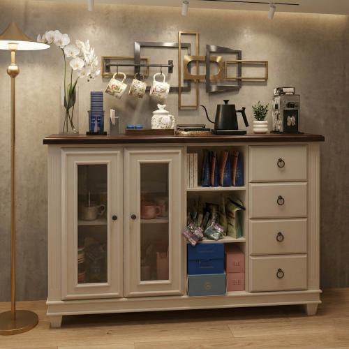 طاولة ركن كوفي كلاسيكي خشب