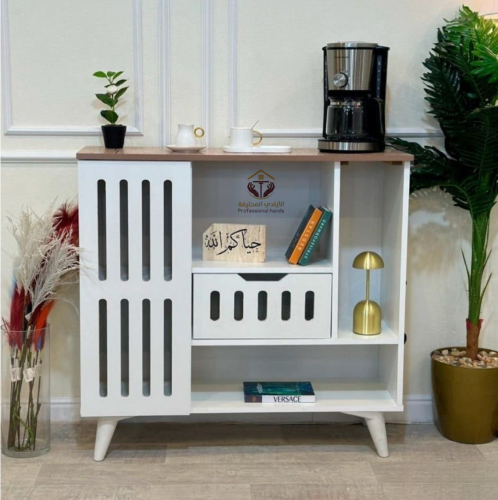 ركن كافي شكل حصري ابيض